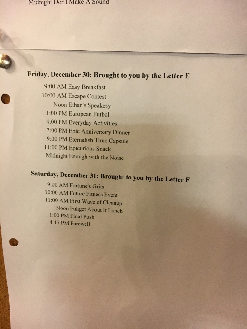 It is Winter Camp Universe Policy to not label pictures in our galleries