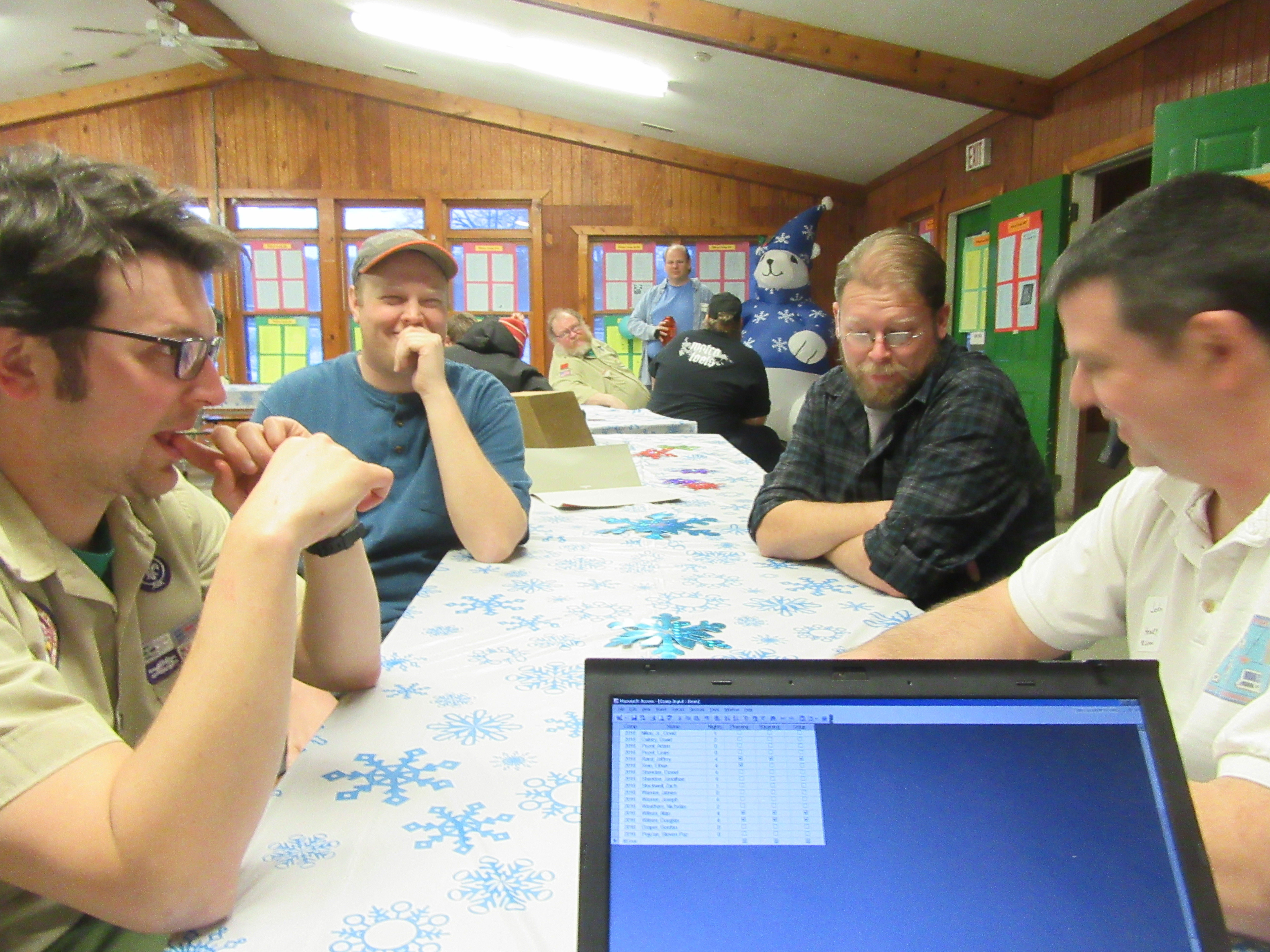 It is Winter Camp Universe Policy to not label pictures in our galleries