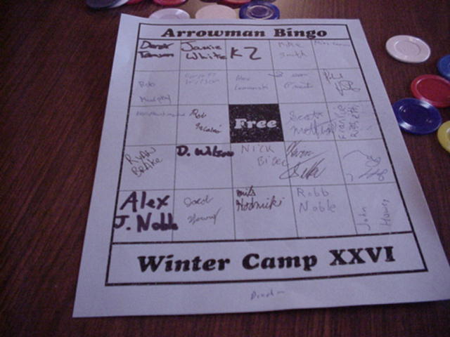 It is Winter Camp Universe Policy to not label pictures in our galleries