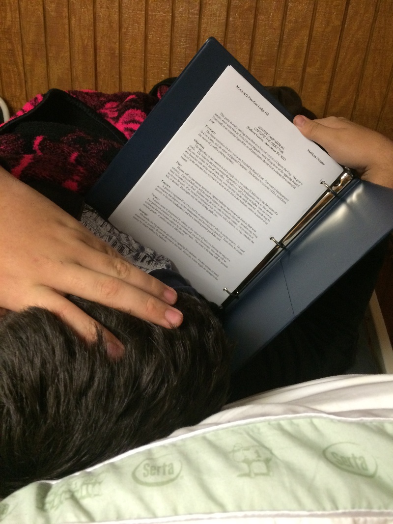 It is Winter Camp Universe Policy to not label pictures in our galleries