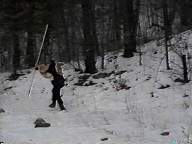 The one-armed man makes good his escape?